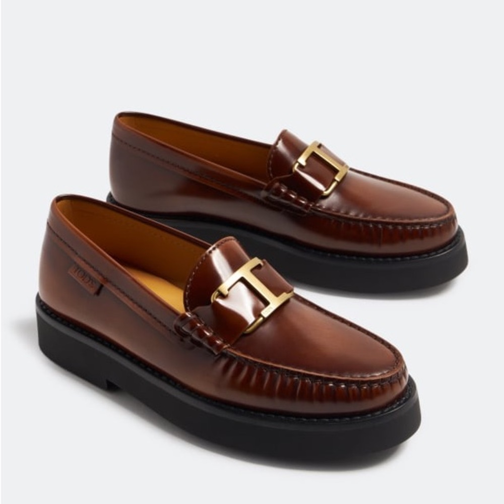 Tod’s - Women’s Brown Leather Loafers